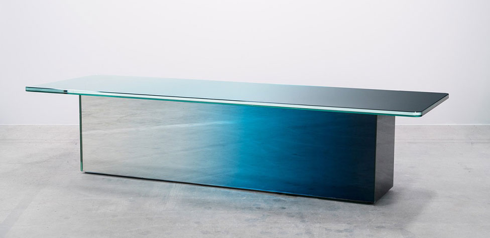 PAD London: Герман Эрмич и Борис Берлин. Presence –Absenceby 2017. Стол-скамья.
