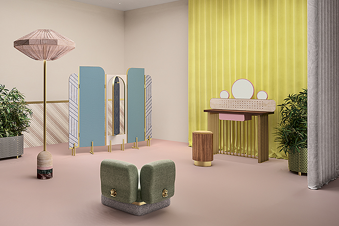 Мебель для ванной от Philipp Aduatz для «Klomfar»